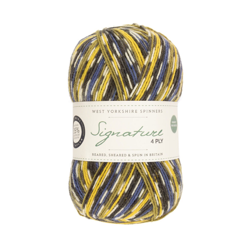 WYS Signature 4ply Y Blue Tit 818 Country Birds 1A S 72